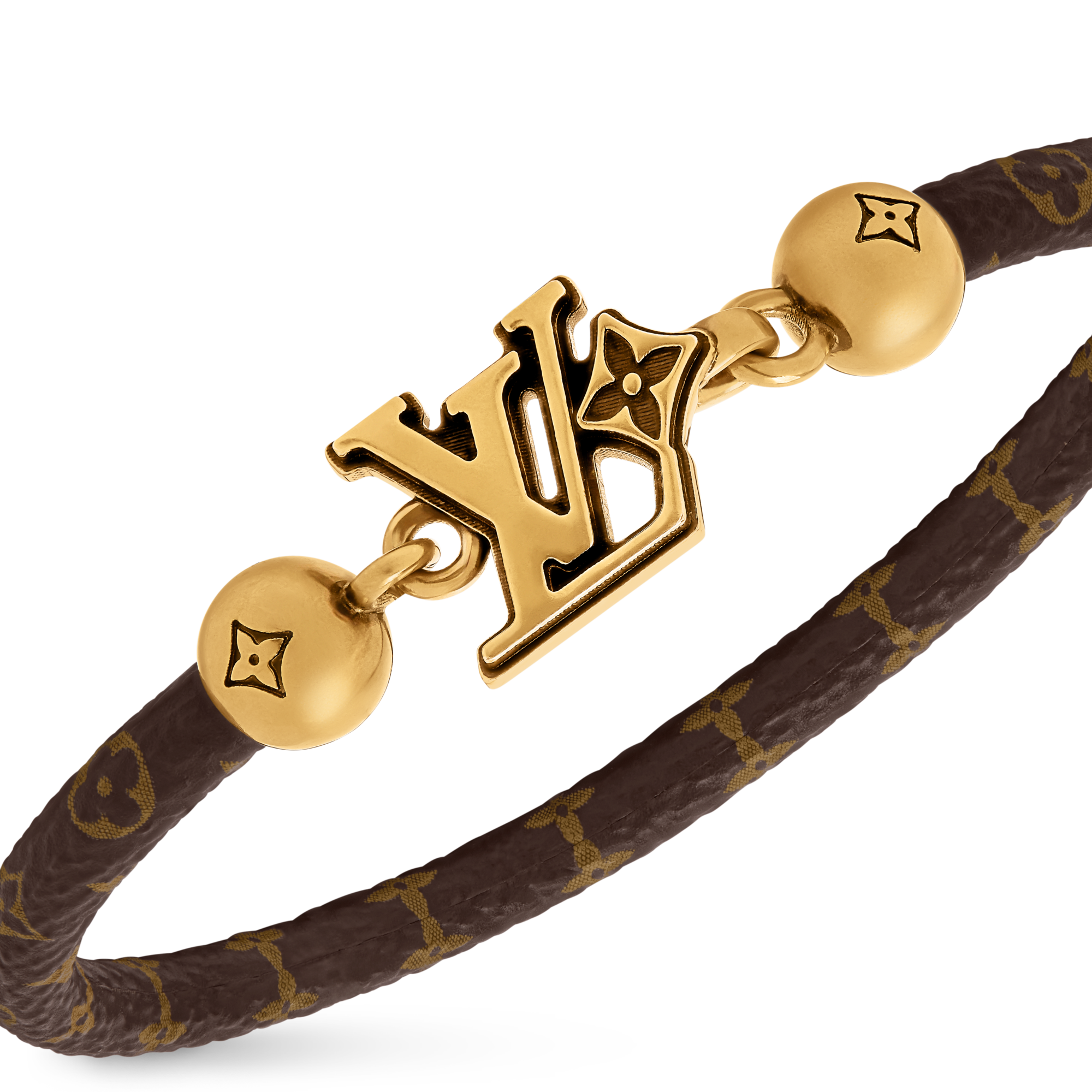 LV Flower Hook Bracelet - Luxury Brown | LOUIS VUITTON